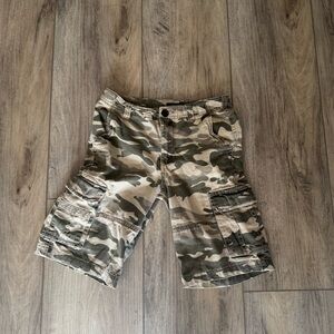 Camouflage Cargo Shorts